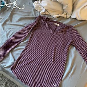 fleece hollister longsleeve